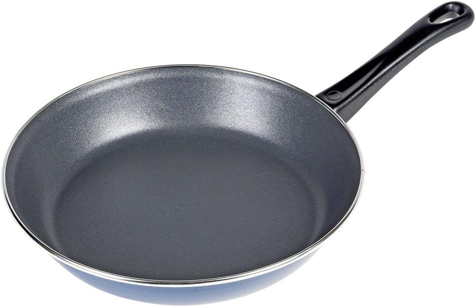 Karl Kruger Enamelled Steel Royal Series Pan with Akzo Nobel Seal, 20 cm, Stainless, Blue