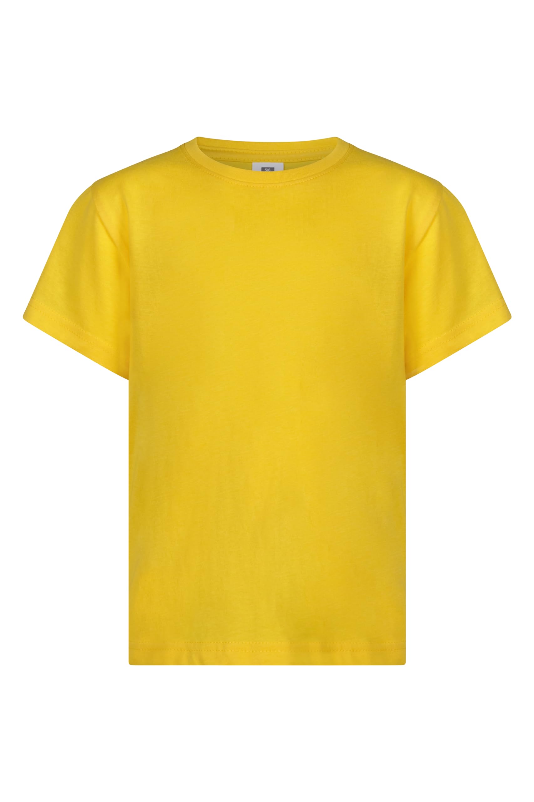 Mukua Melbourne Kids Maglietta a Maniche Corte Bambino Unisex Bambini, Giallo, 1-2 Anni