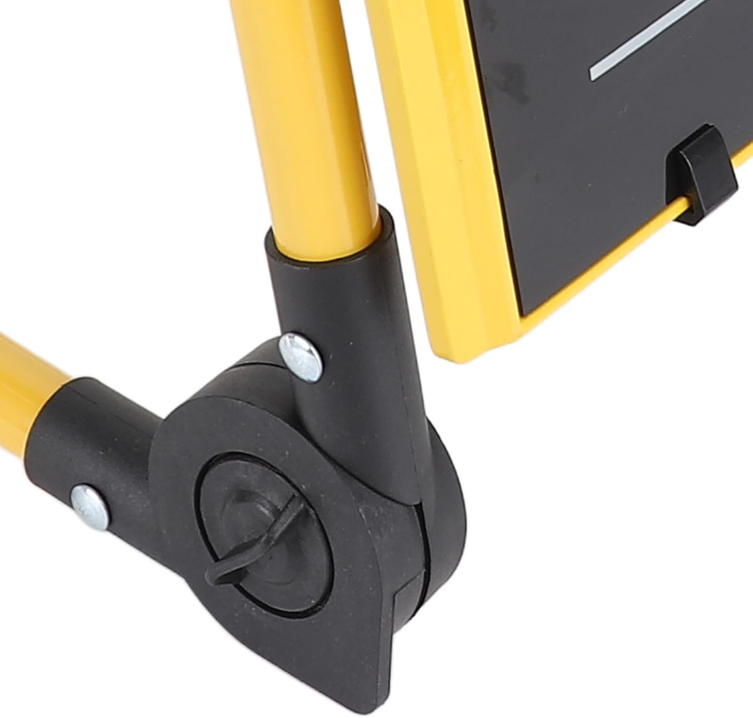 Close-up of the adjustable joint on the Fabater work light