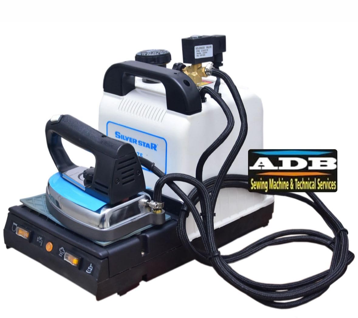 Silver Star Industrial Steam Iron with 2 ltr Boiler 2300 watt