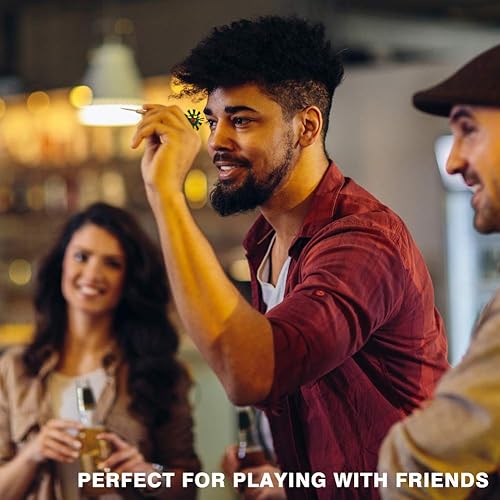 Miniatura 6 de Tezoro Kit de accesorios de dardos que incluye ejes de dardos de aluminio, vuelos de dardos, salvapores, sacapuntas, juntas tóricas, paquete a