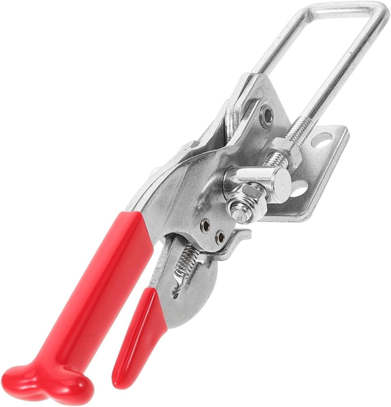 NUOBESTY Rubber T Handle Hasp Latch for Engine Hood Toolboxes Flexible Heavy Duty Lock Durable Vibration Reducing Draw Latch for Automotive Construction Equipment