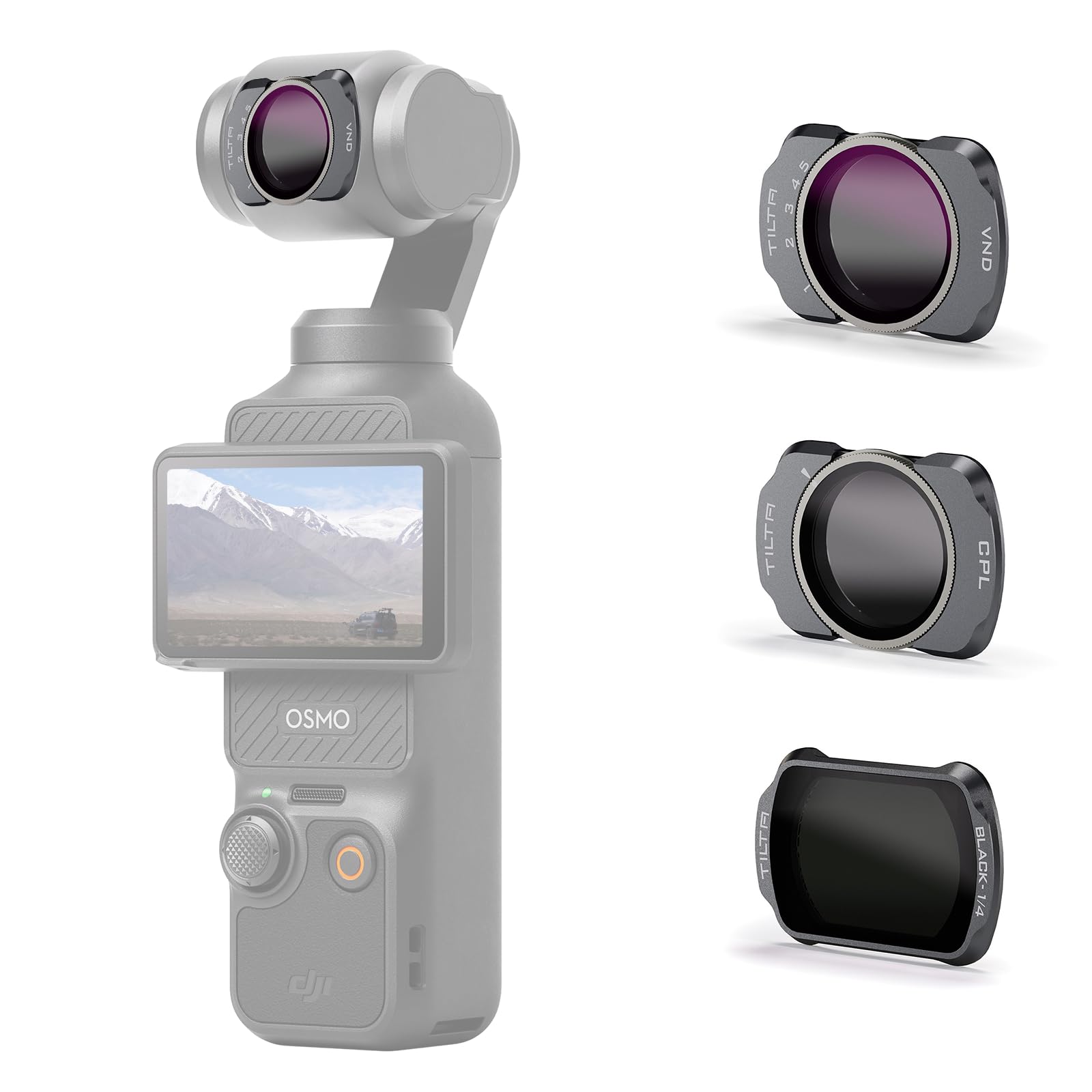 もっち TILTA フィルターキット Amazon.com : Tilta Base Filter Kit Compatible with DJI Osmo Pocket