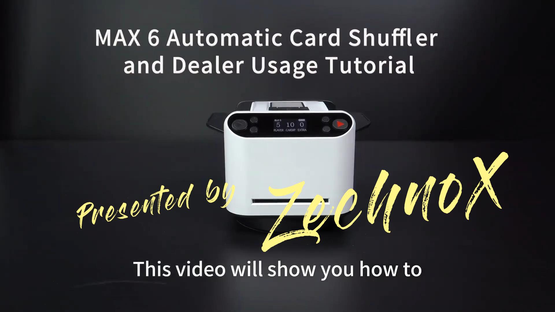 Watch ZechnoX MAX 6 User Guide Video on Amazon Live