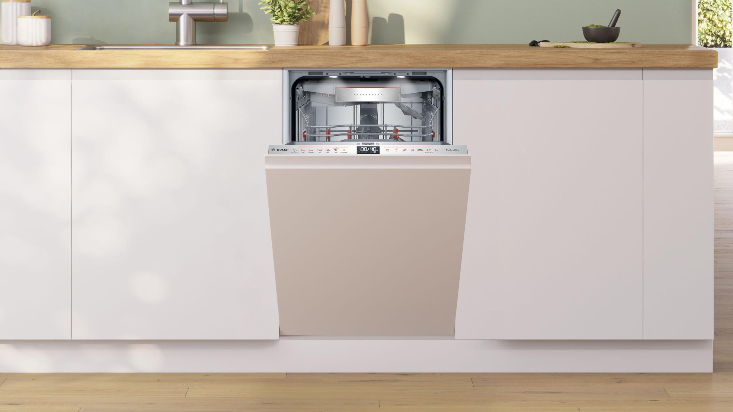 Bosch Série 6 Lave-vaisselle 45 cm Encastrable SPV6YMX08F