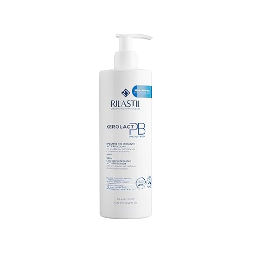 Rilastil Xerolact Balsamo PB Viso e Corpo, Relipidante, Antirritazioni, Indicato per Neonati, Bambini e Adulti, per le Pelli con Tendenza Atopica, Confezione da 400 ml