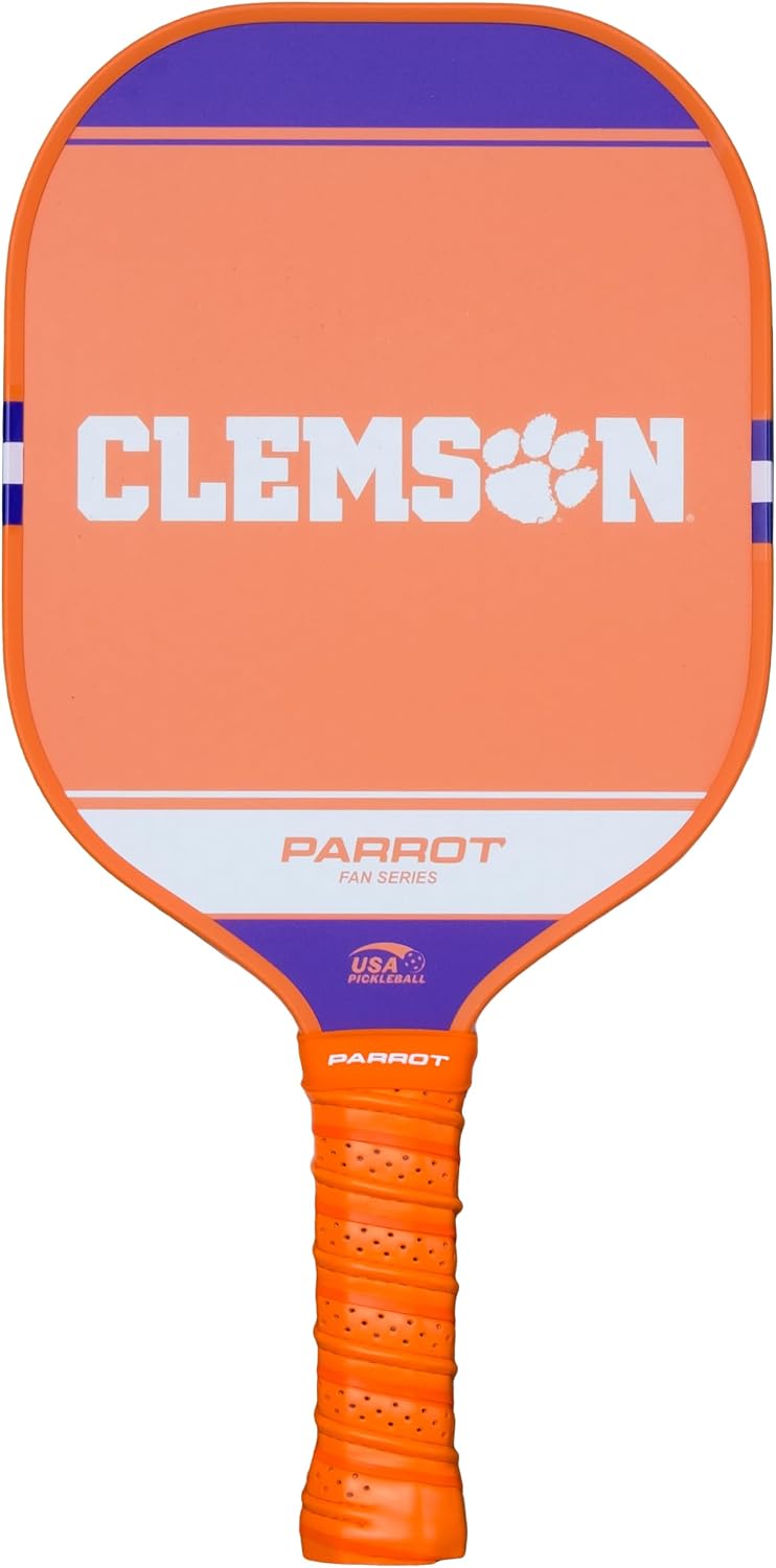 Team Golf Parrot Paddles NCAA Clemson Sport Plus Pickleball Paddle