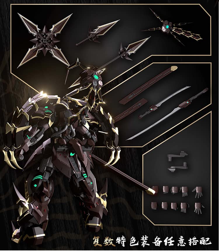 Amazon | 蔵道模型&TIANHE 1/72 機甲 合金 メカ 濁影 可動 フィギュア