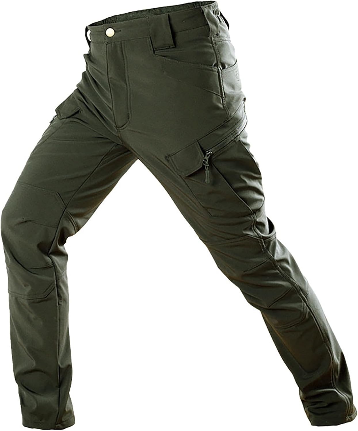 Wasserdichte Wanderhose Für Herren, Mit Fleece Gef Produktbild-Vorschau 6