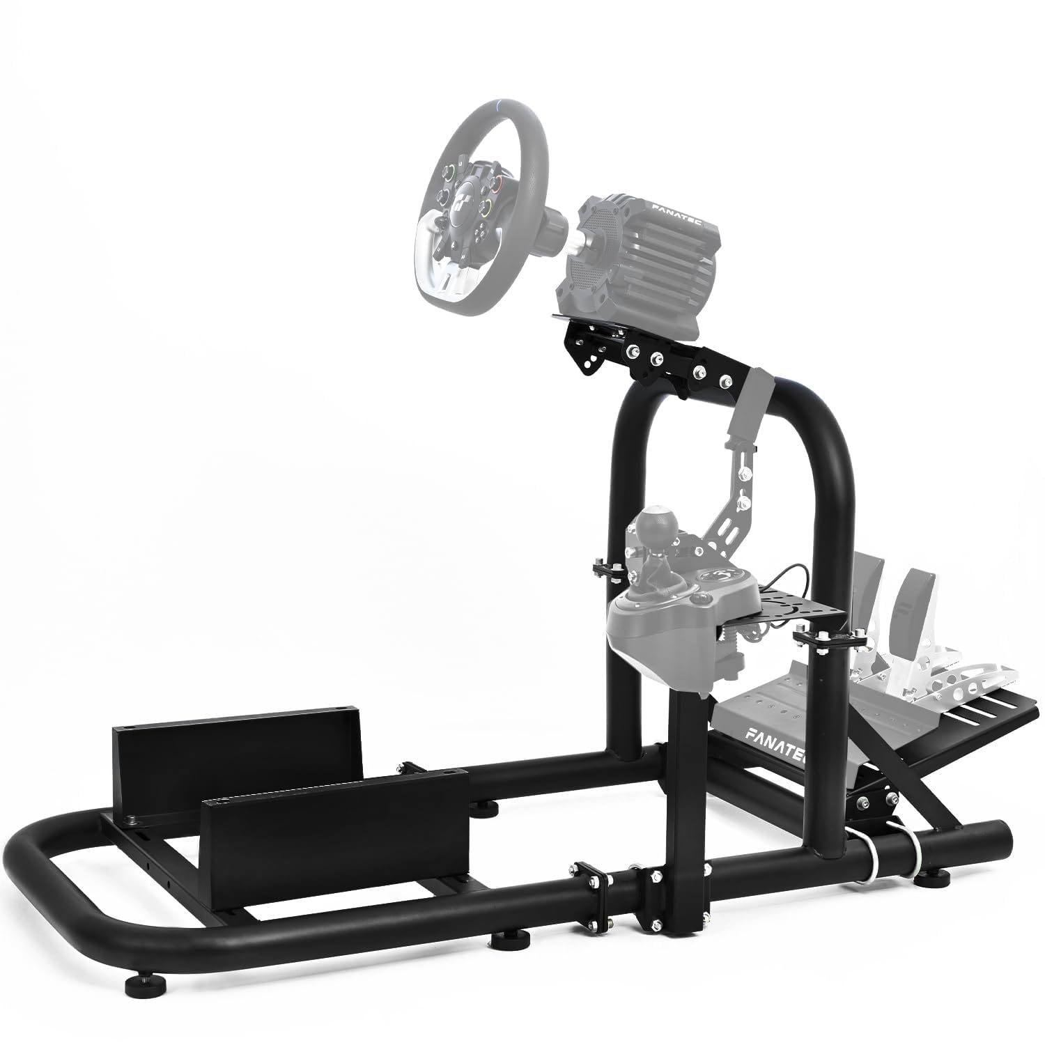 Dardoo G27 Gaming Simulator Cockpit Adjustable Compatible with Logitech G29 G920 G923,Fanatec, Thrustmaster T300RS T500R Racing Simulator Cockpit without Wheel Pedal Shifter Seat