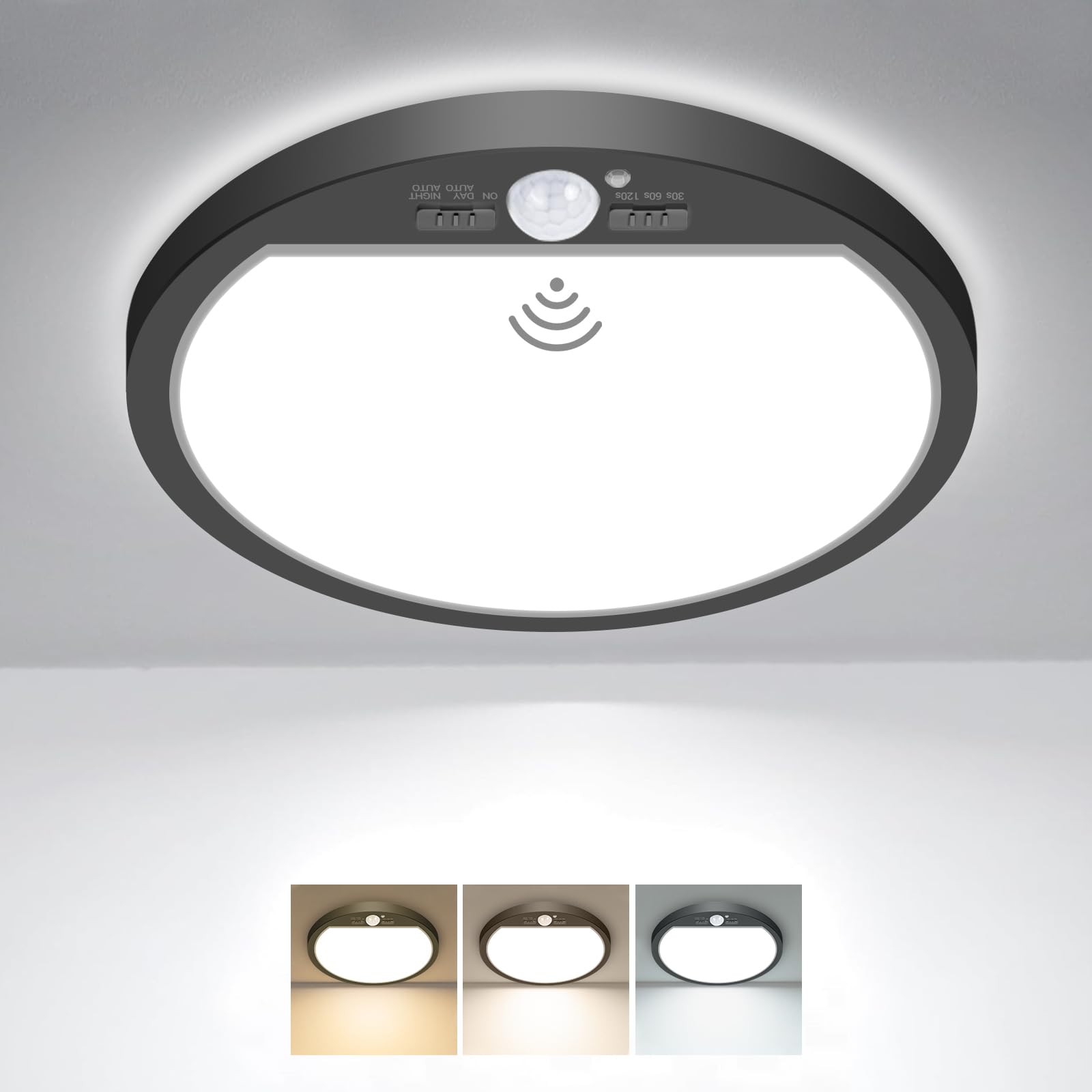 slochi Lampe Deckenlampe mit Bewegungsmelder Innen