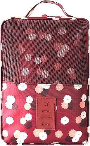 Vista 2 de Cabilock Travel Shoe Bag Travel Shoe Bag Travel Shoe Bags 6pcsbags Organizer Trip Daily Travel Portable Bags Shoes Business Use Pouches Travel Shoe