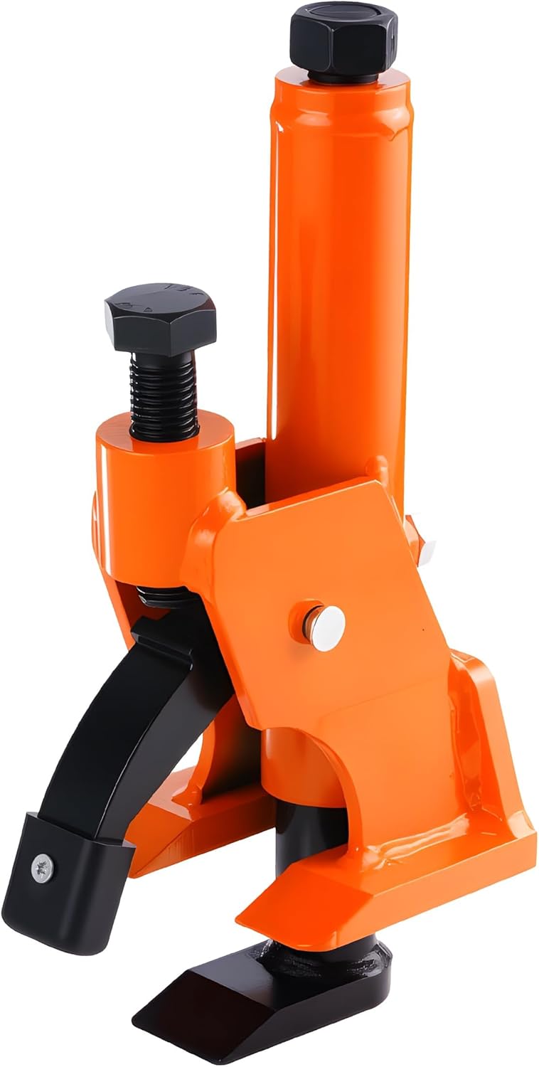 Manual Tire Bead Breaker, 38"-42" Tires Changer Tool with Rubber Pad, Protect Aluminum Alloy Hubs, Easy-Operated Tire Repair Tool for Car, Truck, Tractor, Mower ATV RV Orange