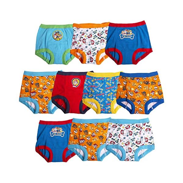 PAW PATROL Unisex-Baby Potty Training Pant Multipack Kleinkind-Trainingsunterwsche, Pawbtraining 10 Stück, 3 Jahre