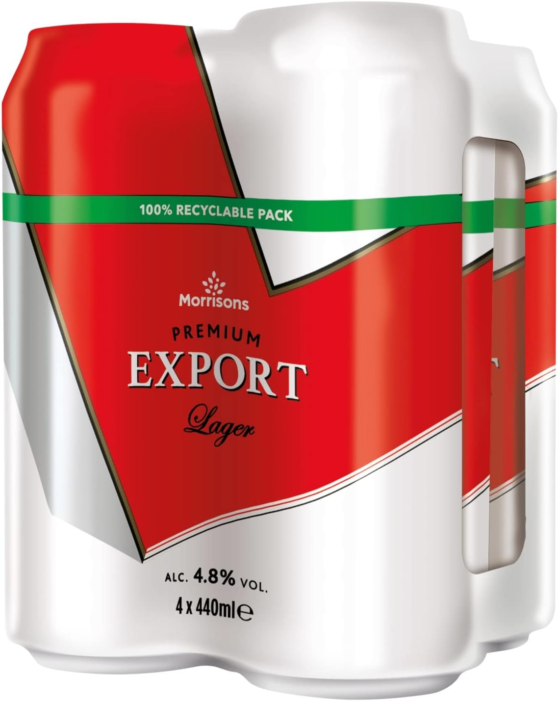 Morrisons Premium Lager 4x440ml