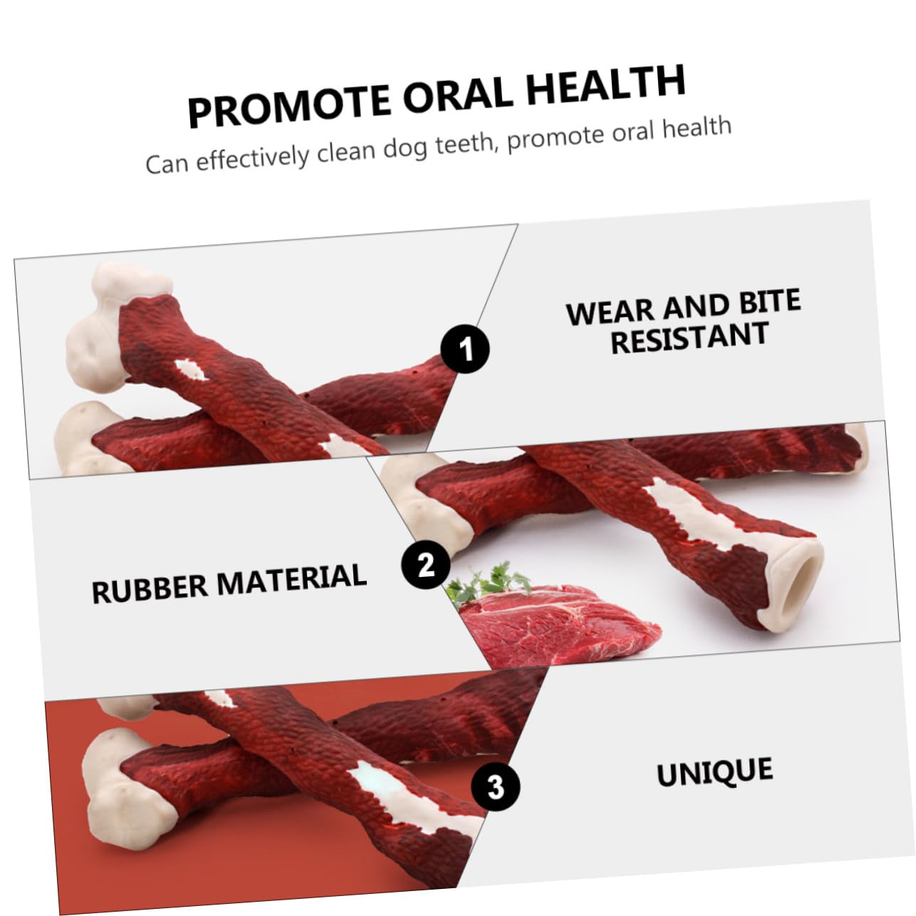 3 Juguetes para La Dentición De Cachorros Juguetes Masticables para Perros con Forma para Limpieza Bucal Juguete Interactivo para Limpieza para Entretenimiento De Mascotas.