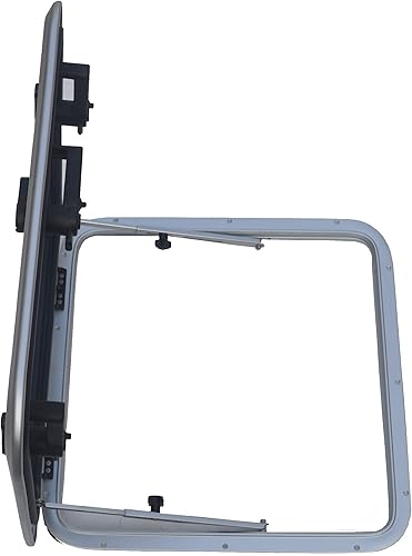 Miniatura 6 de Escotilla de cubierta cuadradaescotilla marina - Escotilla de aluminio anodizado con vidrio templado para barcoyateRV