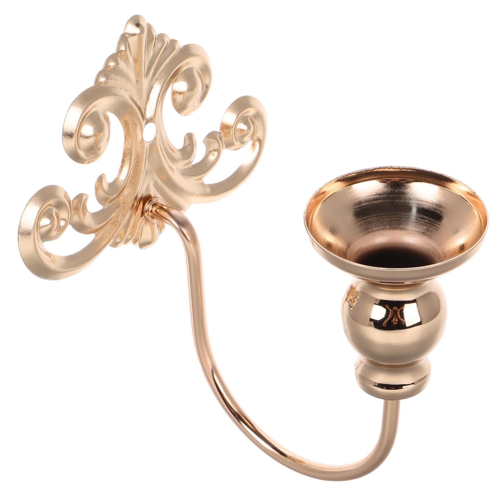 ULDIGI Decorative Wall Candle Holders Modern Sconce Iron Construction Multi-Room Use for Office