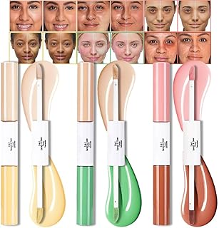 Kit de corrector de camuflaje 2 en 1 de 3 pie...