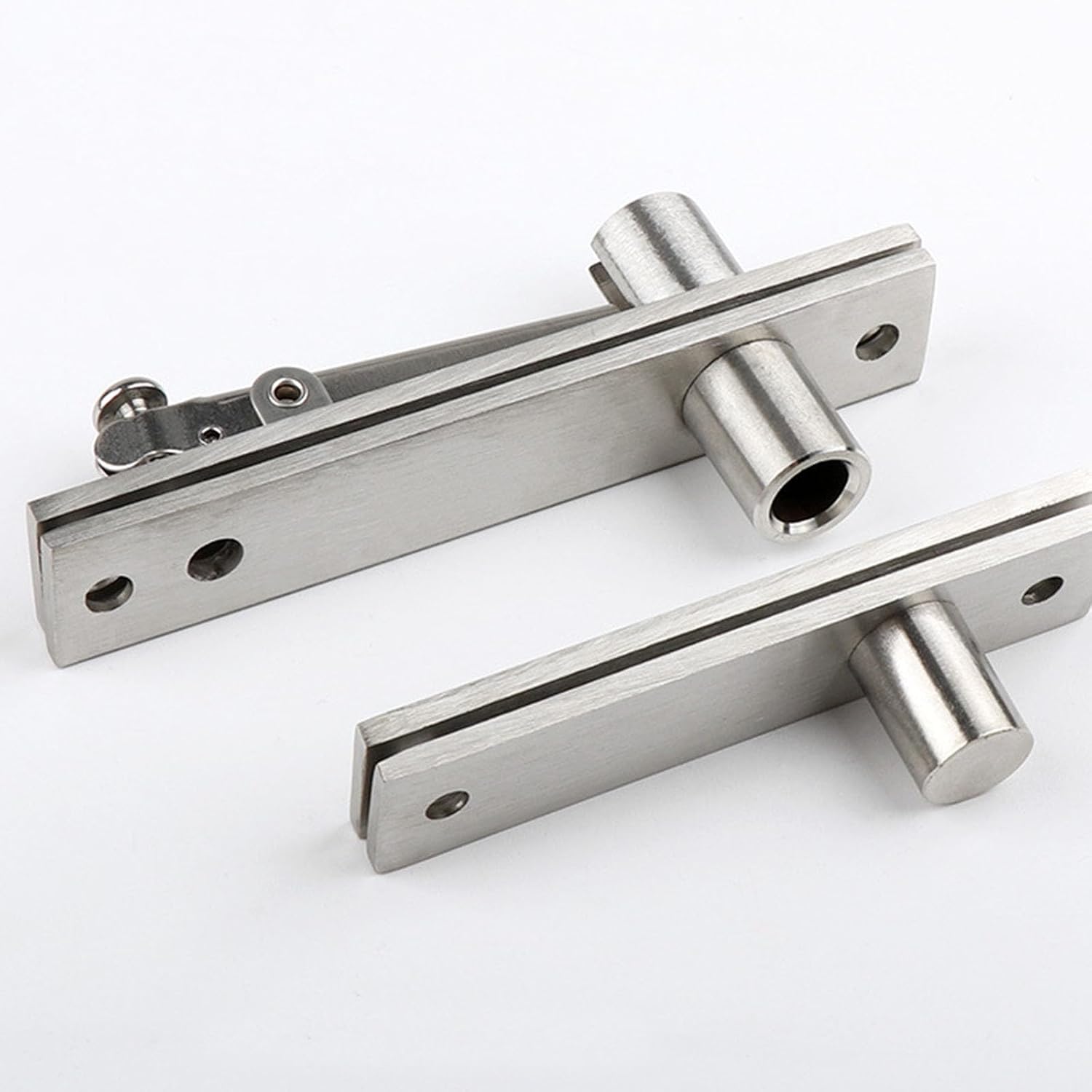 Hidden Door Hinge, Door Pivot Hinge Wooden Door Heavy Duty Hinge 360 Degree Axis Stainless Steel Pivot Hinge System