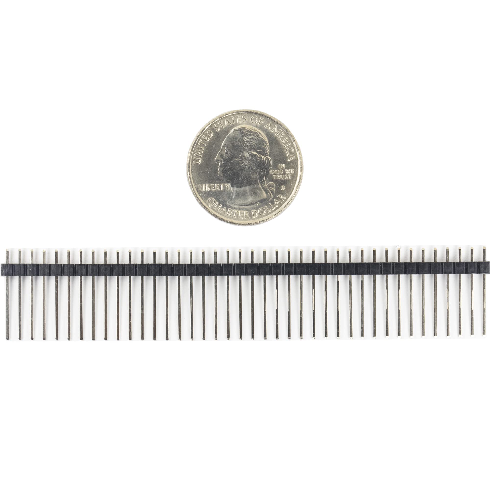 20 Connecteurs à Broche Simple Rangée 40 Broches – 2,54 Mm – Mâle Doré Usiné