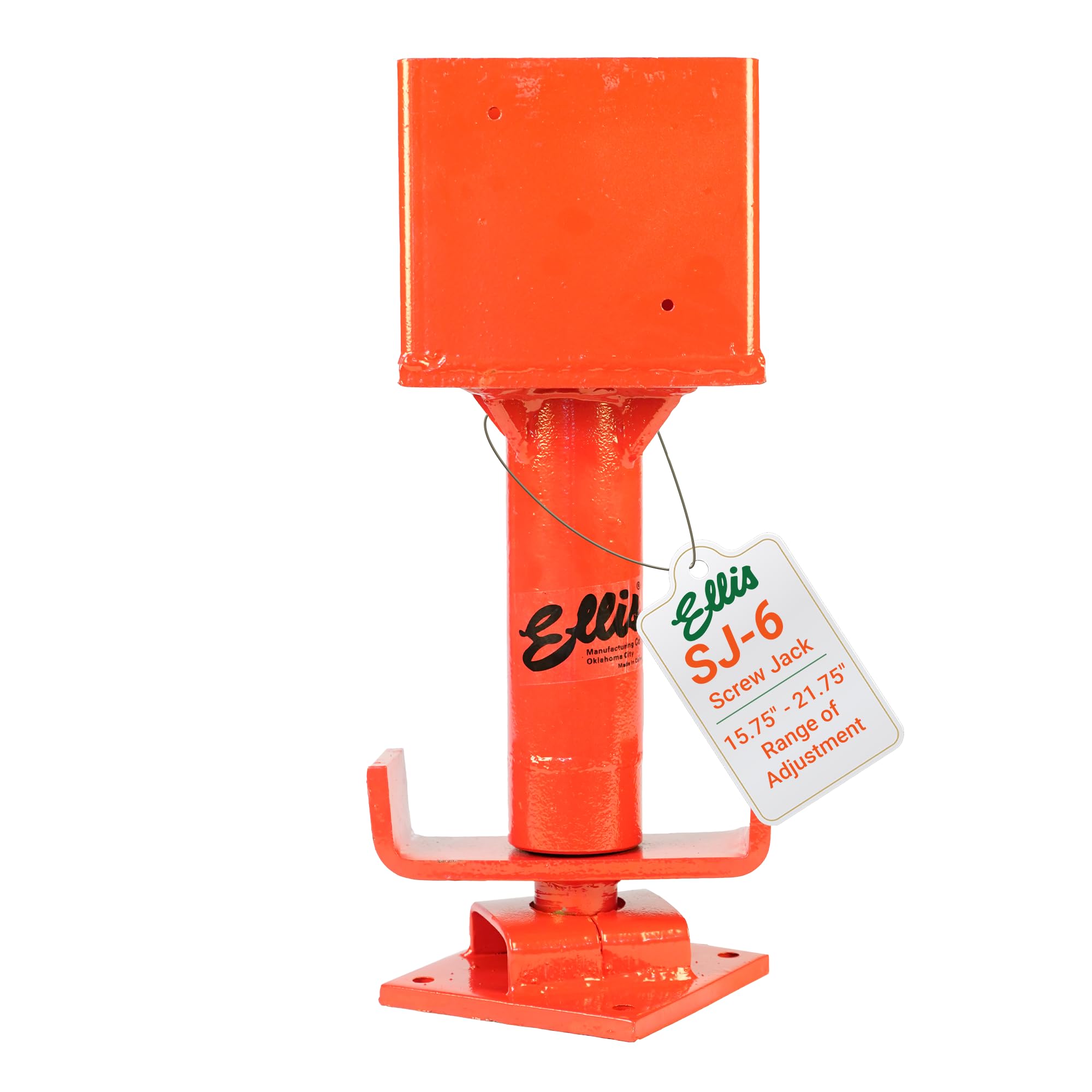 - Ellis Manufacturing Co. Shore Holder, 3/16" Steel Cup for Attaching Shores to 4" or 5" Aluminum Purlin, Secure with Duplex Nails, 4x4 Cup