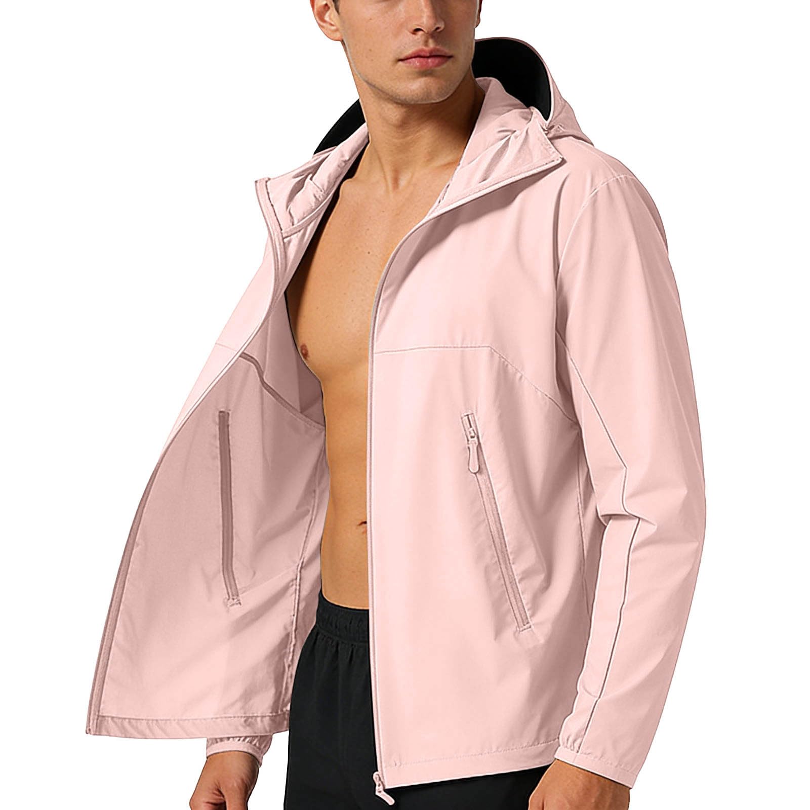 Veste de soleil pour homme en soie glacée de qualité supérieure - 8