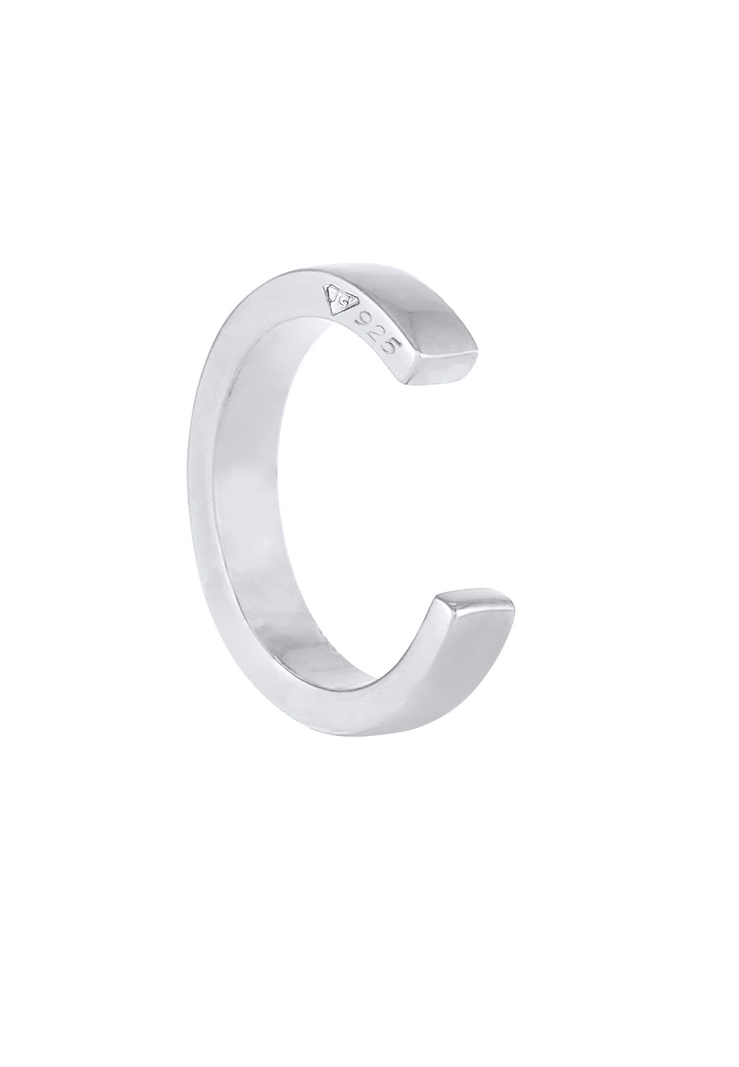Elli Ohrringe Single Earcuff Kristalle 925 Silber