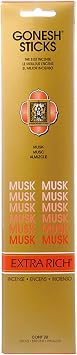 Gonesh GOXRMU Extra Rich Collection Musk Incense Sticks