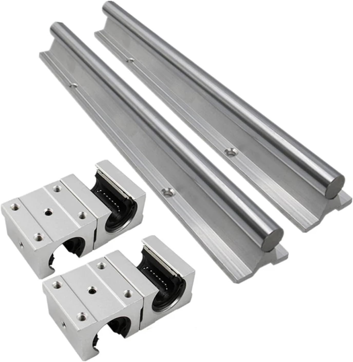 SBR Linear Rail SBR10 SBR12 SBR13 Length 200-1000mm 1PC Linear Guide SBR10 or SBR12 + 2PC SBR10UU or SBR12UU Blocks for CNC Part(SBR10UU,750mm)