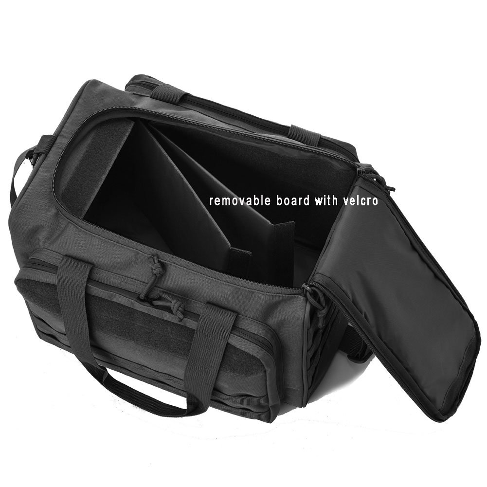 Tactical Gun Range Bag Deluxe Pistol Shooting Range Duffle Bags Buy
