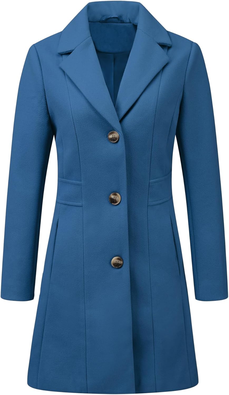 Allegra K Allegra K Women's Winter Outerwear Overcoat Peter