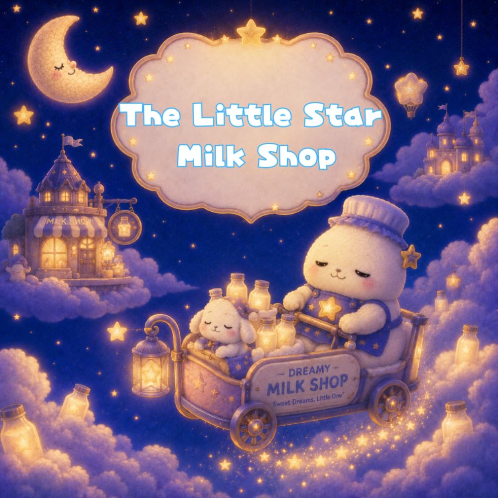 The Little Star Milk Shop: A Gentle 3-Minute Bedtime Story (Dreamy Night Books)