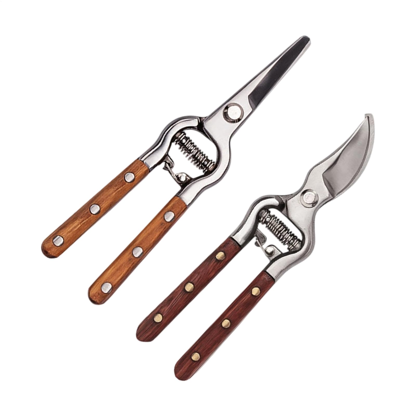 Sécateur à tailler durable lot de 2 sécateurs de jardin en acier