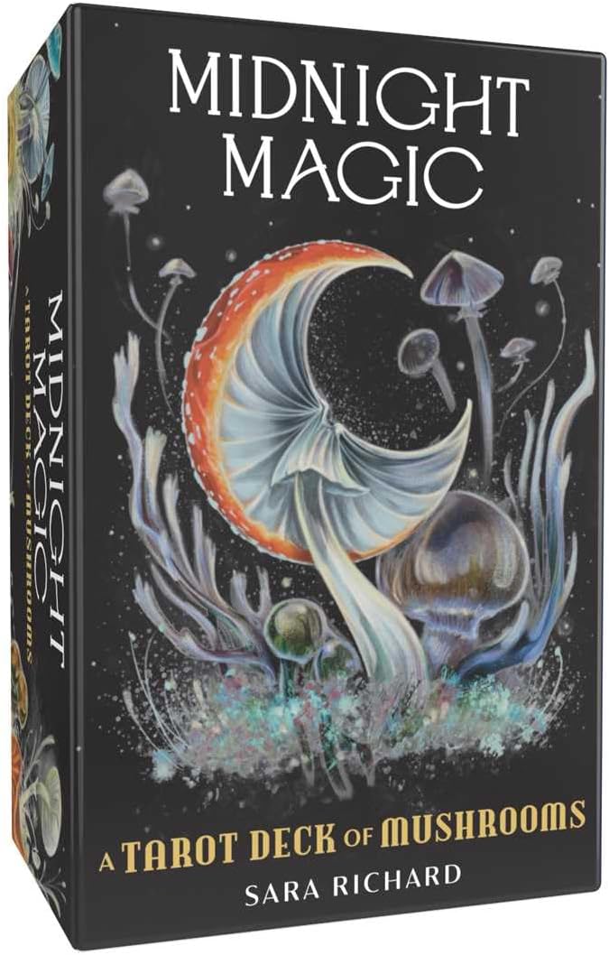Midnight Magic: A Tarot Deck of Mushrooms