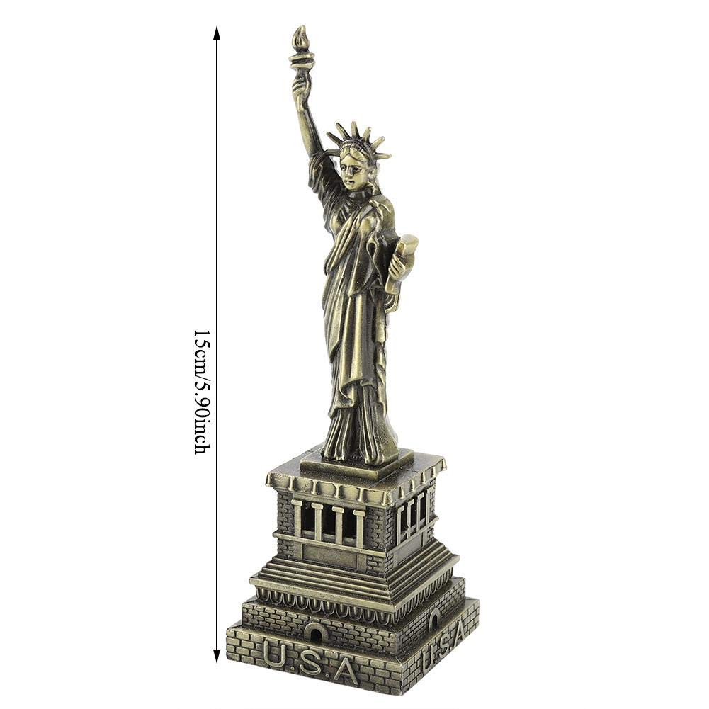 Leylor Trwała Statua Wolności Model Statua Wolności Metaliczna Statua Wolności Figurka na pamiątki