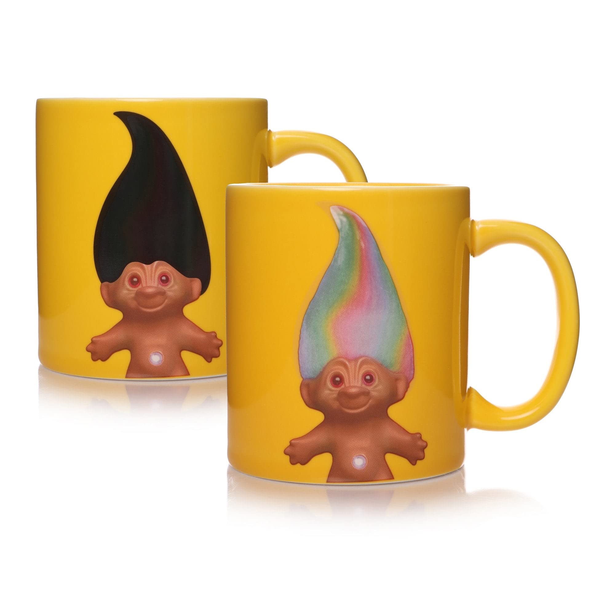 Half Moon Bay Yellow,Black Mug Heat Changing Boxed - Universal (Trolls)