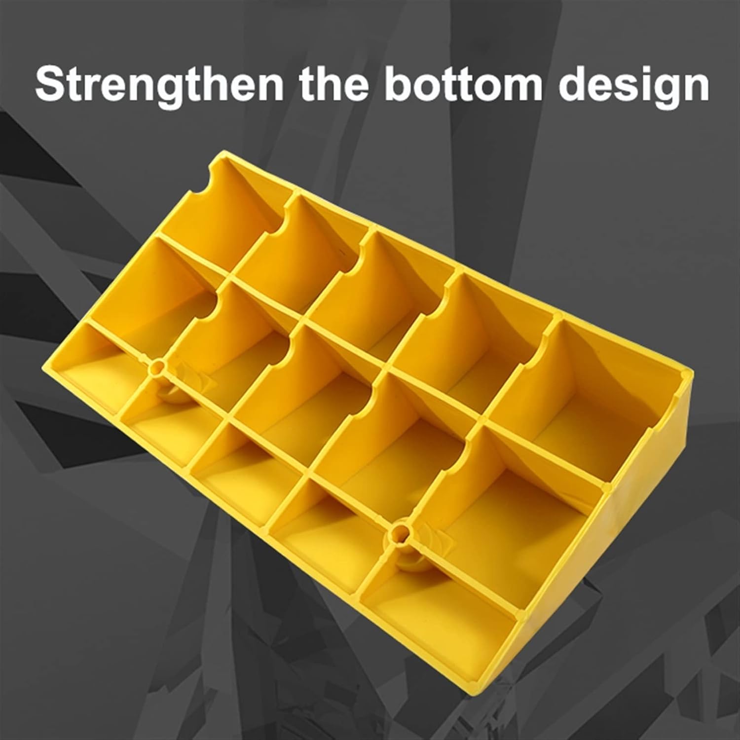 Driveway Curb Ramp,Heavy Duty Threshold Ramp,Portable Loading Ramp,for Car Motorcycle Wheelchairs Bike Mobility (Color : Yellow, Battery *1 : 50 * 27 * 13cm)