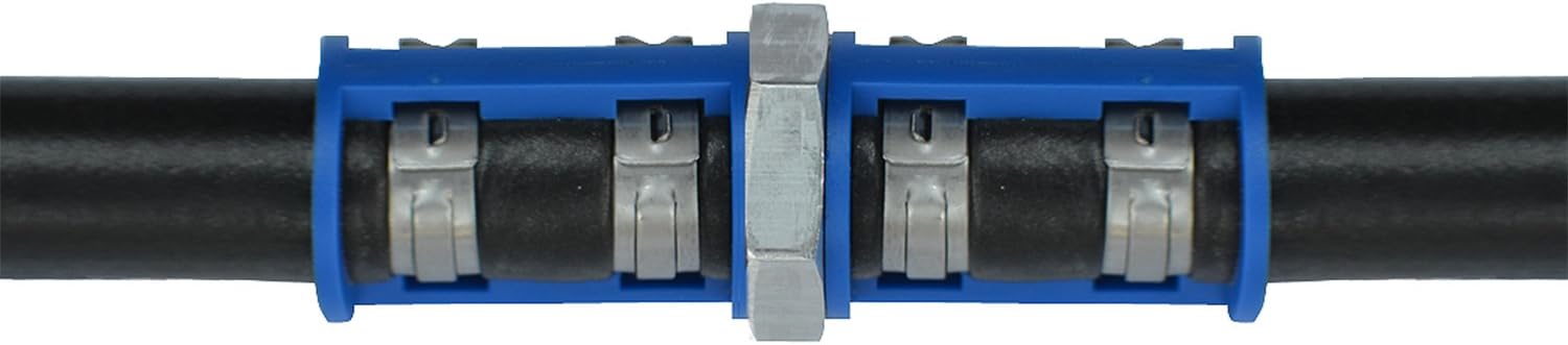 AirSept 76804 - Smart Splice A/C Splicer - # 12 Hose to # 12 Hose FOR REDUCED BARRIER HOSE ONLY - ID 5/8" OD 61/64"