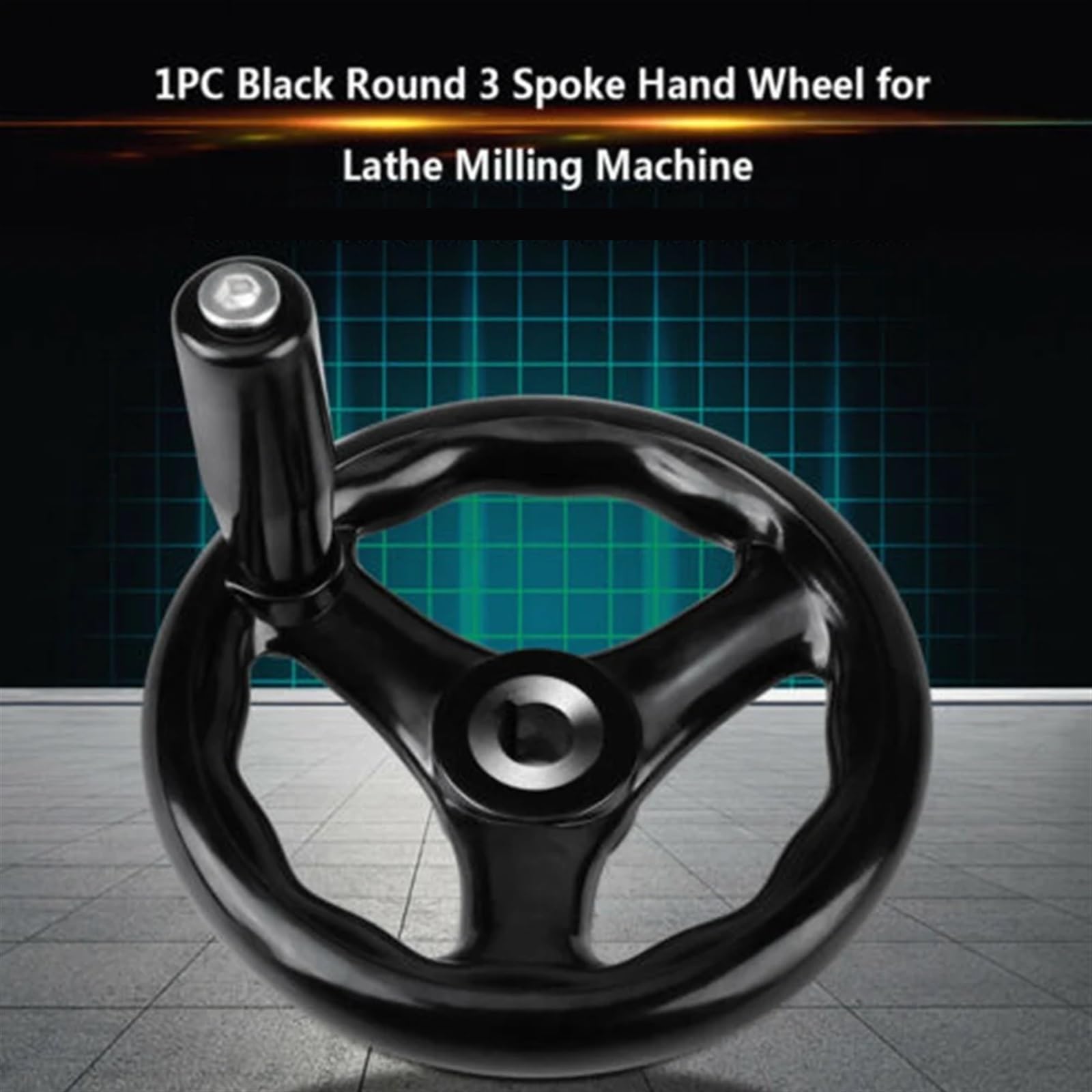 3 スポークハンドホイールツールリップルデザインアクセサリーラウンドフライス盤ベークライト実用回転ハンドル旋盤 Amazon.co.jp: 3  スポーク回転ハンドルグラインダーラウンドフライス盤ハンドホイールベークライトプロフェッショナルツール旋盤リップルデザイン : DIY ...