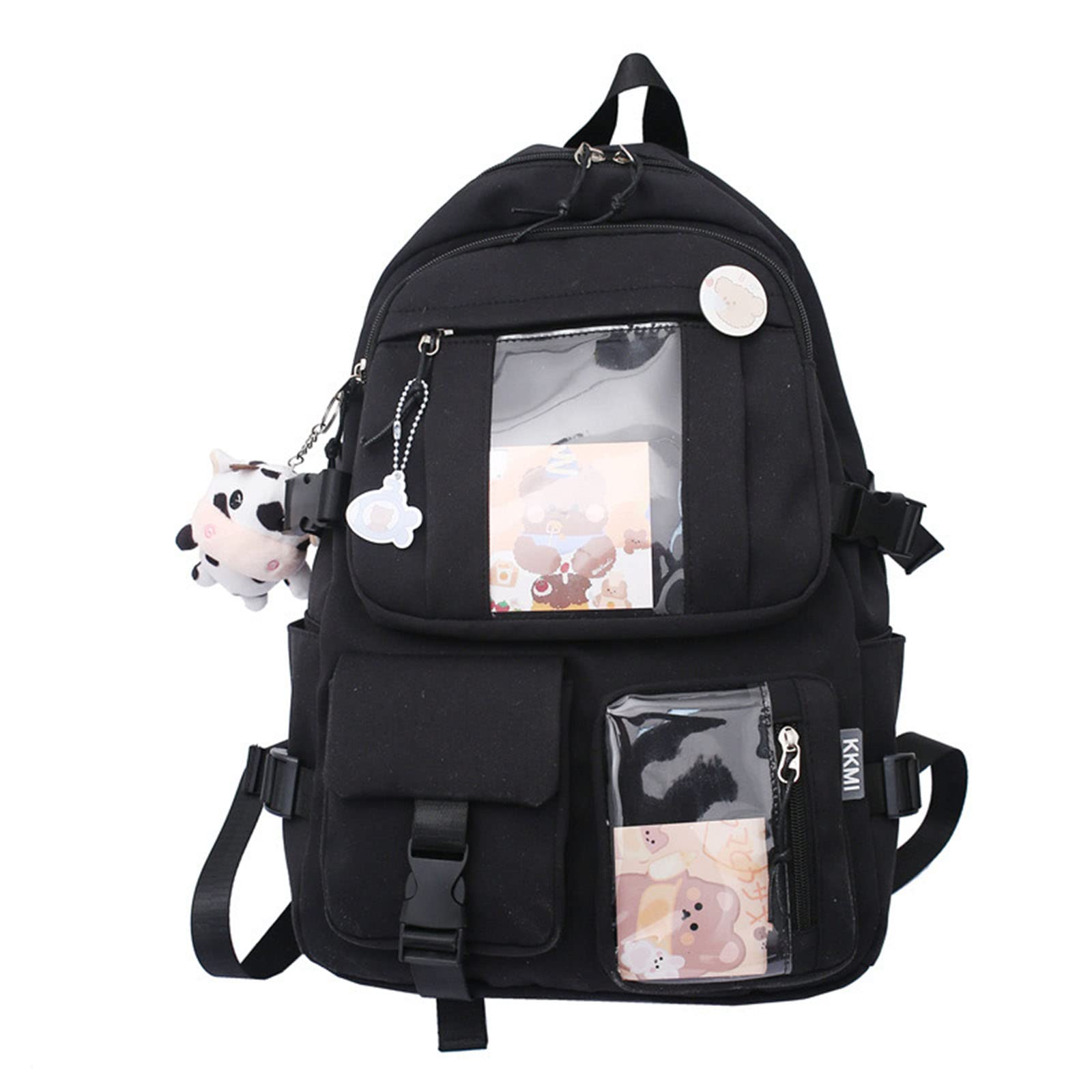 Mochila de nailon cómoda que alivia carga de estudiantes 8