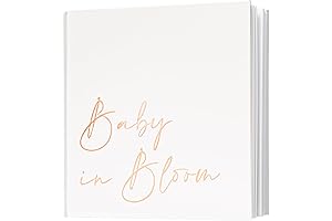 Baby in Bloom Guest Book: A Cherished Keepsake for Your Baby Shower Memories