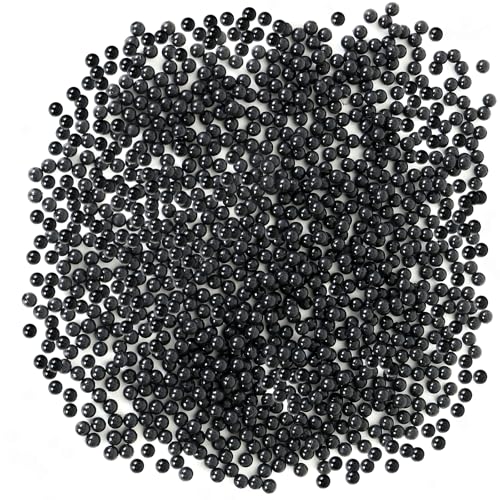 Space Balls for Raised Panel Cabinet Doors,500 Pcs Rubber Ball Fits for 1/4" Groove in Cabinet Door Rails and Stiles,Keep Wood Door Panels from Moving Rocking Around and Stopping The Ratte