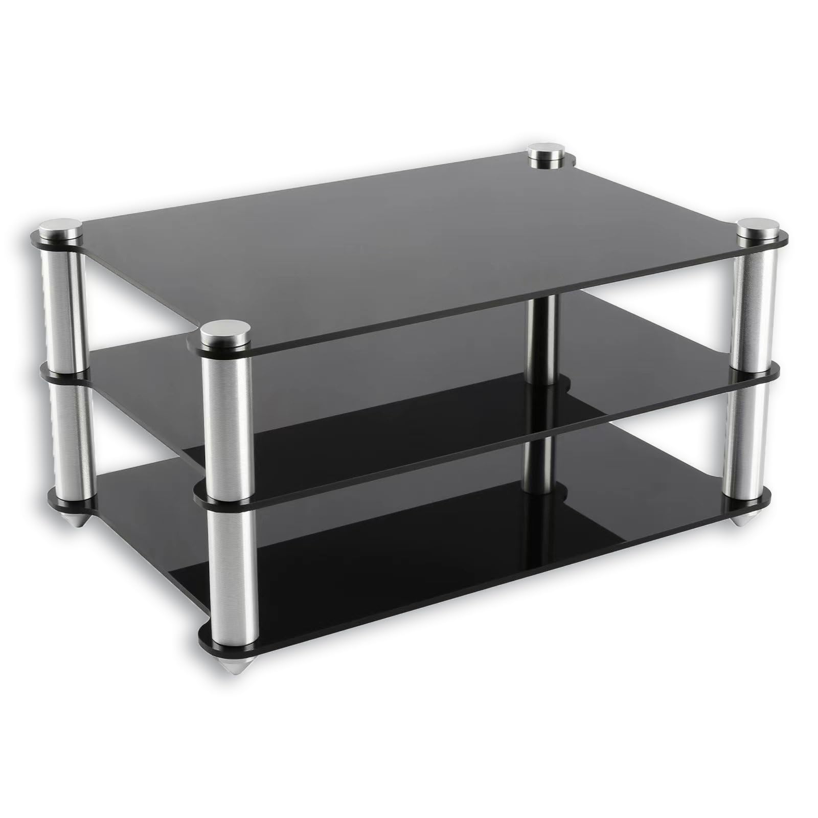 Amazon.com: THYXGS Mini Acrylic Audio Component Rack, Open 2-Layer