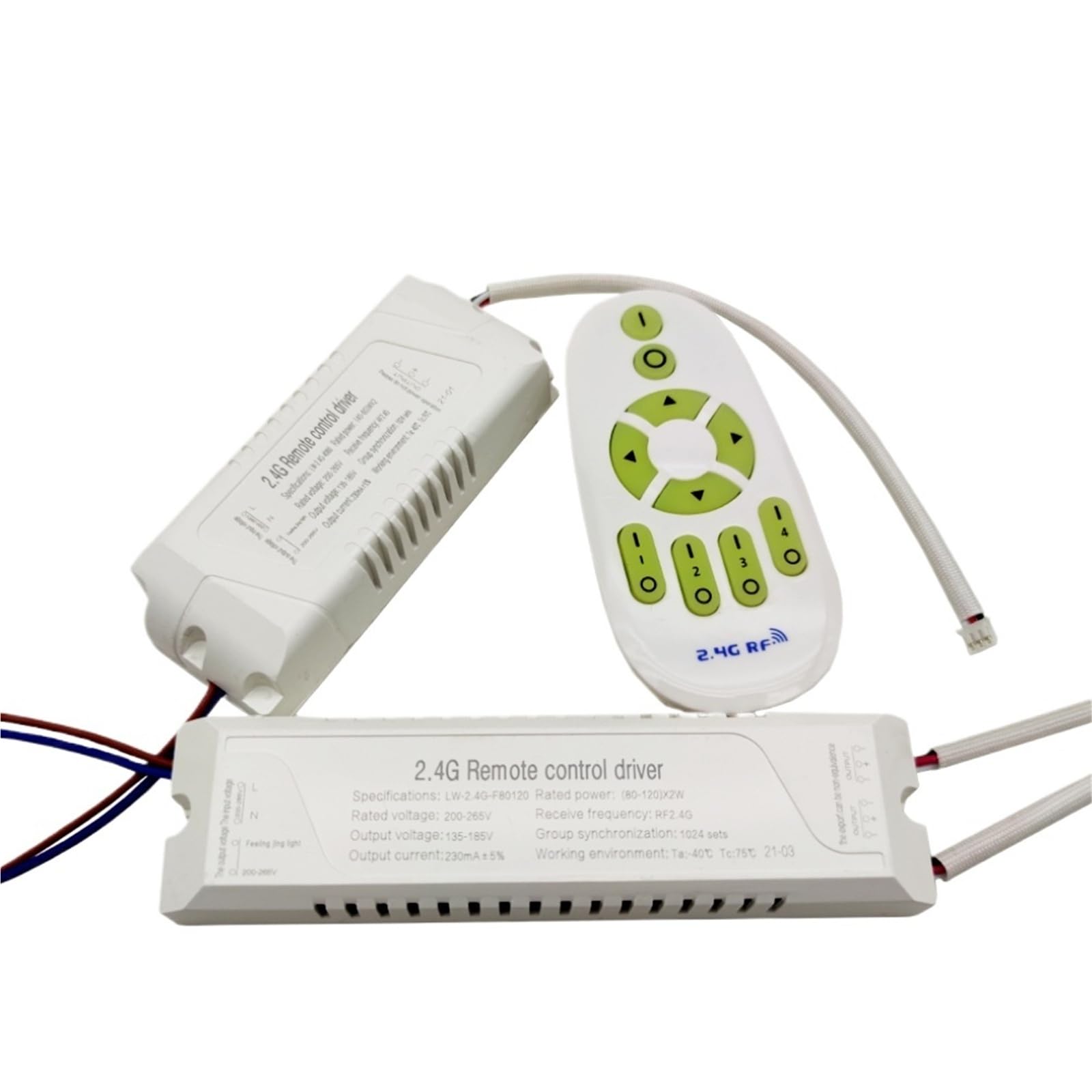 Driver LED 80-120W transformateur dimmable avec télécommande pour plafonnier - 5