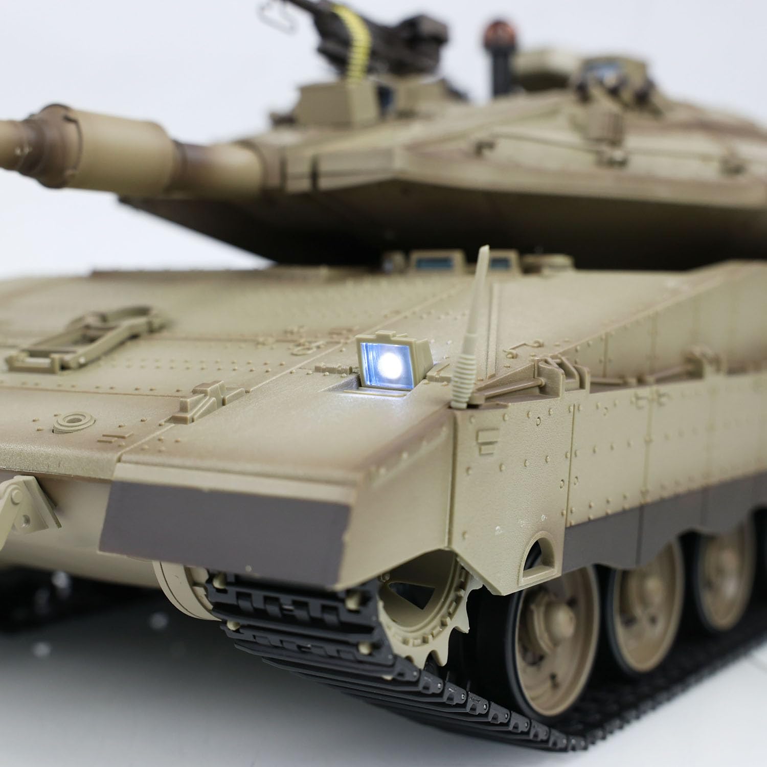 TOUCAN RC HOBBY 1:16 IDF Merkava MK IV RC Tanque de batalla principal Heng Long 3958 Tanques de control remoto modelo