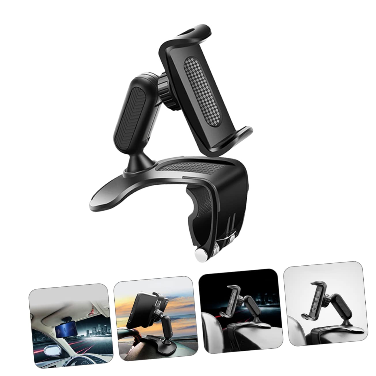 Mikinona Supporto Per Telefono Magnetico Da Auto 3 Pezzi Supporto Per Specchietto Retrovisore Facile Da Installare