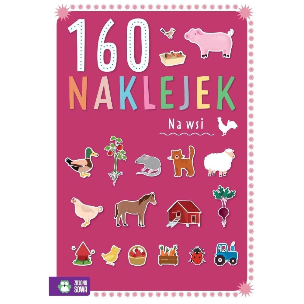 160 naklejek. Na wsi