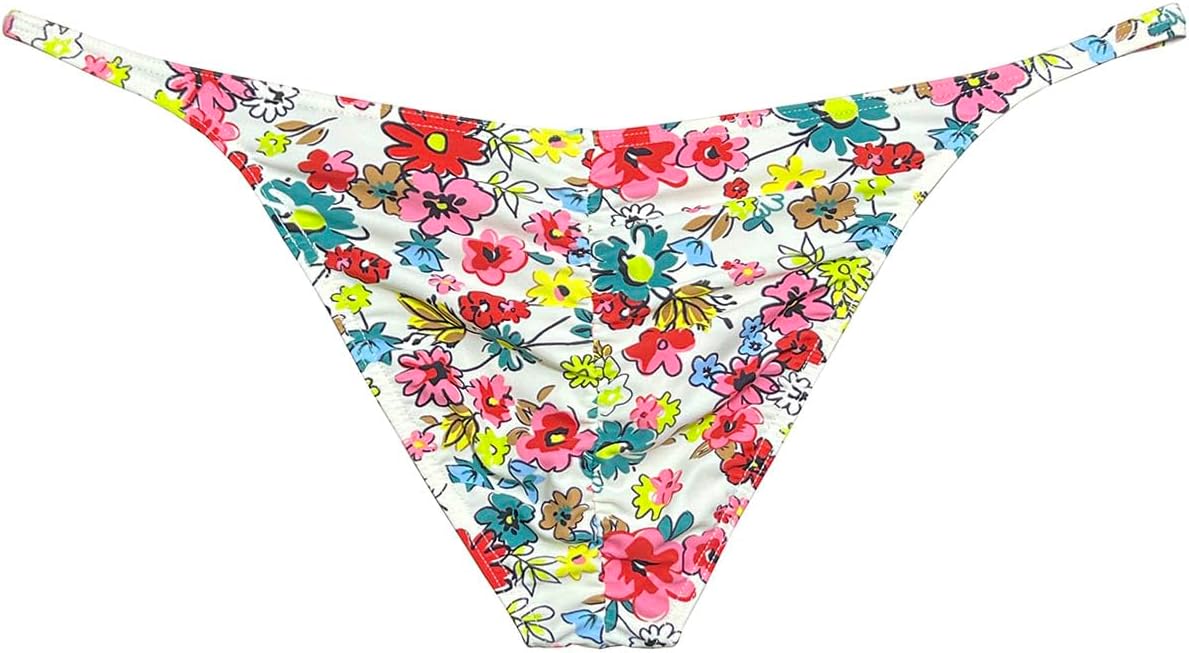 Men Mini Cheek Underwear Contour Pouch Skimpy Briefs Stretchy Ruched Back Swimwear Soft Posing Bikini Underpants - Image 7