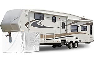 Adco 64" High x 266" Length White 5TH Wheel Snap Skirt